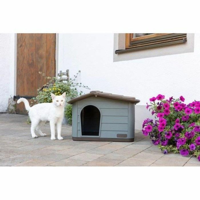 Kerbl Casa para gatos PAOLA Eco XL KER4018653312025 75 x 59 x 55 cm Interior/exterior 1 Kerbl Casa para gatos PAOLA Eco XL KER4018653312025 75 x 59 x 55 cm Interior/exterior 1