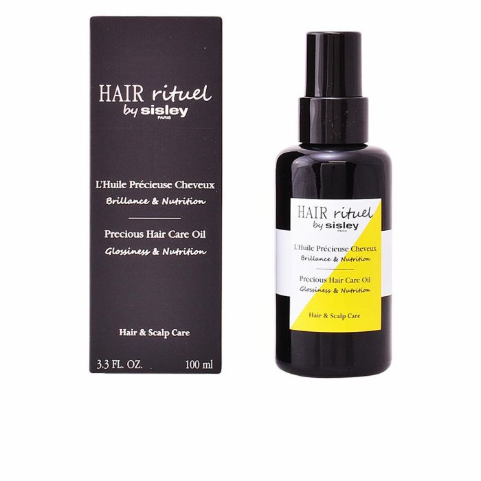 Sisley Aceite Embellecedor L'Huile Précieuse Cabello con Karité y Moringa: Nutrición, Brillo, Suavidad y Textura Ligera 100 ml 2