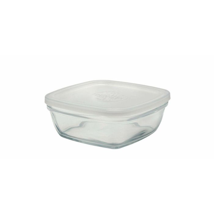 Fiambrera Freshbox Transparente Cuadrada Con Tapa (17 cm) (17 x 17 x 6 cm) (17 cm) 1