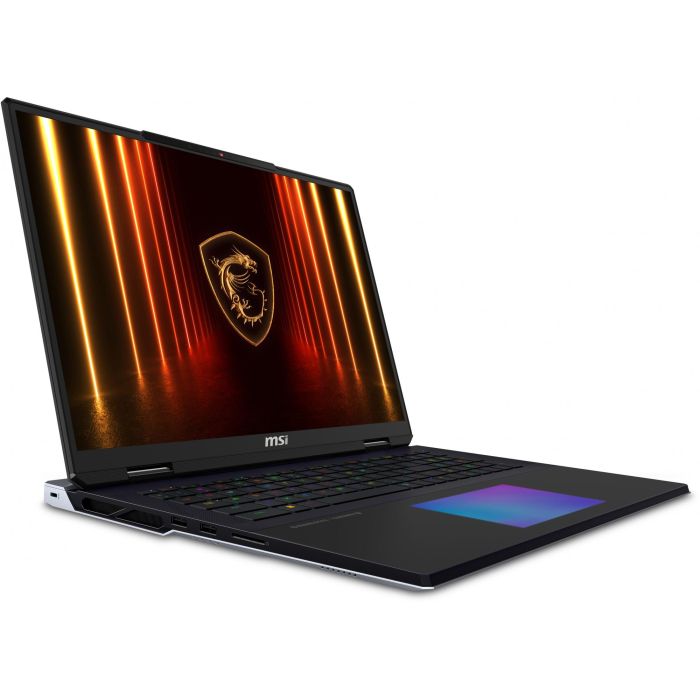 MSI Titan 18 HX AI A2XWJG-656 CU 9 285HX RTX 5090 64GB DDR5 6TBSSD W11P black silver 1 MSI Titan 18 HX AI A2XWJG-656 CU 9 285HX RTX 5090 64GB DDR5 6TBSSD W11P black silver 1
