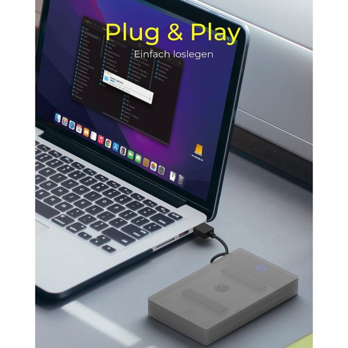 ICY BOX IB-AC603b-U3 USB 3.2 Gen 1 Adapterfür ein 2.5"" Laufwerk 4