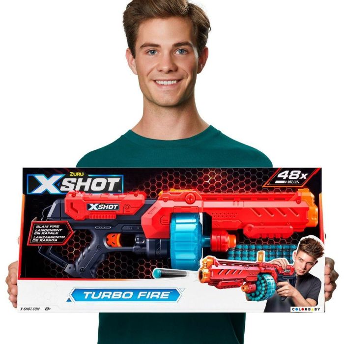 Pistola de Dardos Zuru TURBO FIRE 1 Pistola de Dardos Zuru TURBO FIRE 1