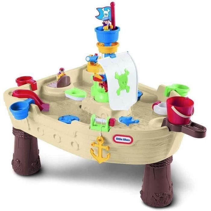 Little Tikes - Mesa de juegos de agua - Barco pirata