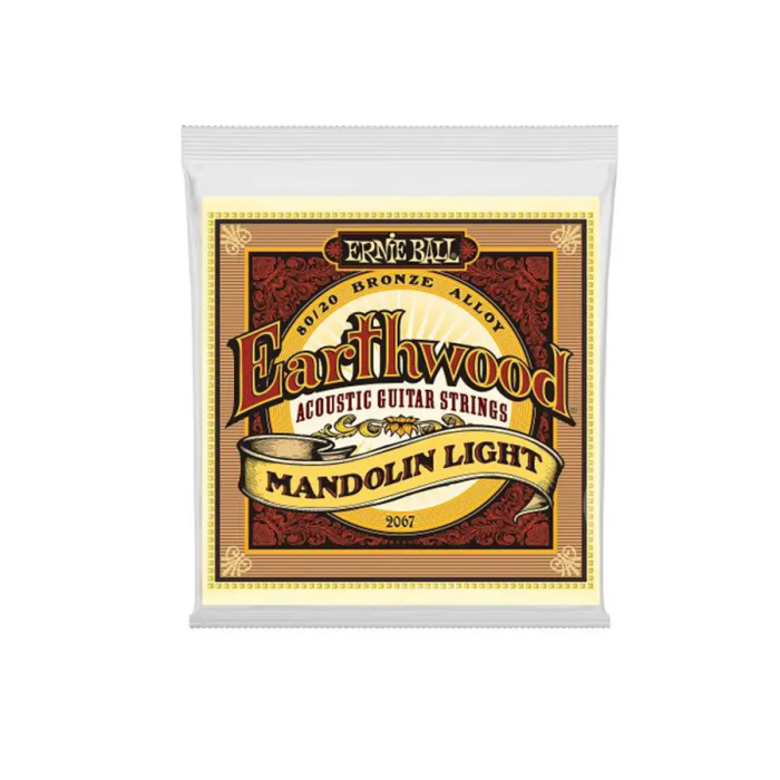 Ernieball Juego Acústica Folk Nylon Earthwood 28-42 2