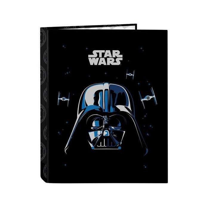 Carpeta de anillas Star Wars Rebellion Negro A4 26.5 x 33 x 4 cm 0 Carpeta de anillas Star Wars Rebellion Negro A4 26.5 x 33 x 4 cm 0