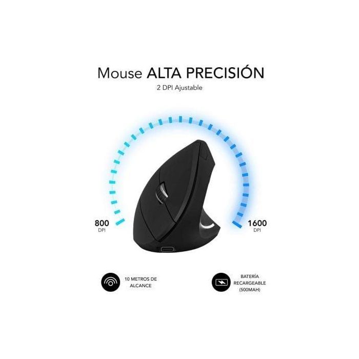 SUBBLIM GLIDE VERTICAL ERGO DUAL MOUSE BATTERY B 3 SUBBLIM GLIDE VERTICAL ERGO DUAL MOUSE BATTERY B 3