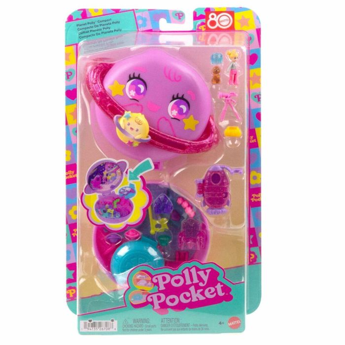 Polly Pocket JCB18 Juego de exploración espacial Juguete de viaje para niñas 1