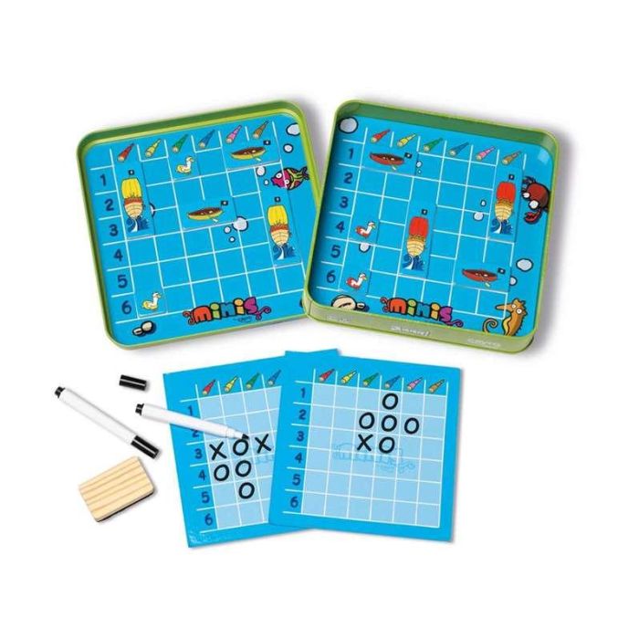 Juego barcos arrr de madera en caja de metal. 8 piezas. 2 jugadores. 19x19x3,5cm 8 Juego barcos arrr de madera en caja de metal. 8 piezas. 2 jugadores. 19x19x3,5cm 8