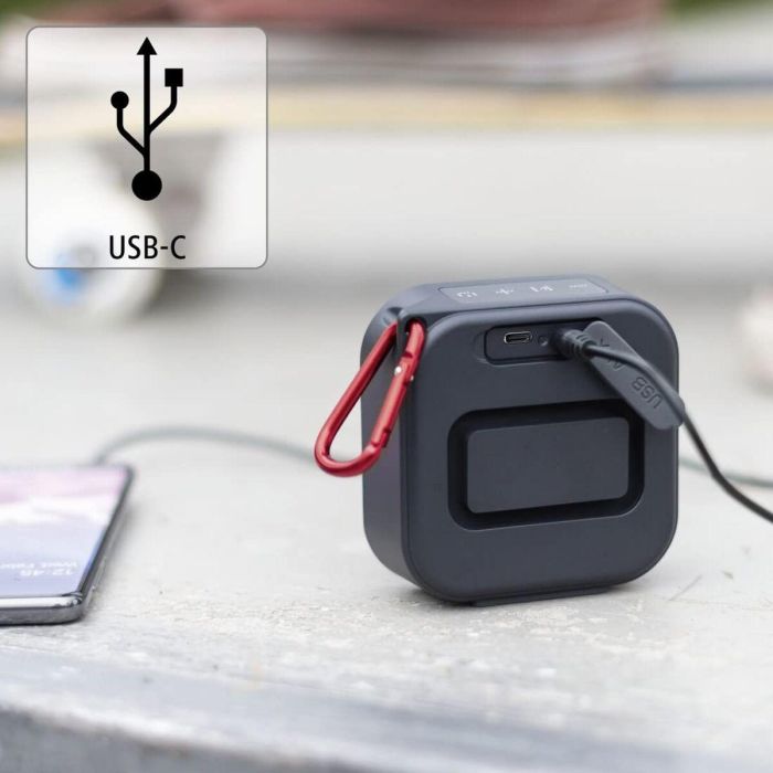 Altavoz Bluetooth Hama 00188224 Negro 8 Altavoz Bluetooth Hama 00188224 Negro 8