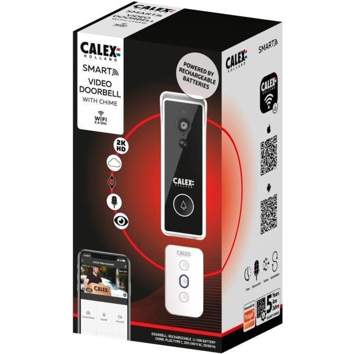 Timbre con vídeo - CALEX - BATERÍA INTELIGENTE - Sin tarjeta SD - Con timbre 4 Timbre con vídeo - CALEX - BATERÍA INTELIGENTE - Sin tarjeta SD - Con timbre 4