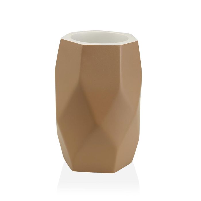 Portacepillos Amanda Beige Versa 8X11CM (2 Unidades) Portacepillos Amanda Beige Versa 8X11CM (2 Unidades)