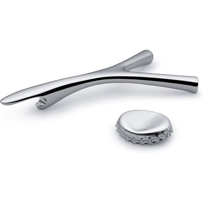 Alessi VIRGULA DIVINA ABREBOTELLAS Acero Inoxidable 18/10 Diseñado por Federic Gooris Lavavajillas Regalo FGO06 Alessi VIRGULA DIVINA ABREBOTELLAS Acero Inoxidable 18/10 Diseñado por Federic Gooris Lavavajillas Regalo FGO06