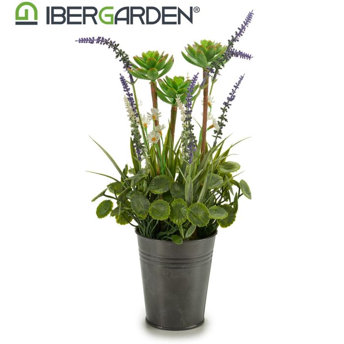 Maceta de Metal Lavanda Ibergarden - 13x40x13 cm, Varios Colores (12 Unidades) 2 Maceta de Metal Lavanda Ibergarden - 13x40x13 cm, Varios Colores (12 Unidades) 2
