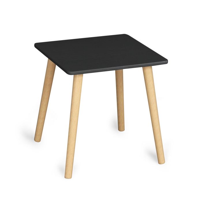 Mesita Auxiliar Madera Black Moblekit (2 Unidades) 1