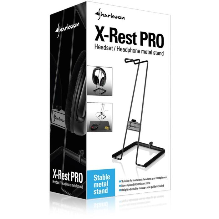 SHARKOON Soporte para auriculares X-Rest Pro negro 7 SHARKOON Soporte para auriculares X-Rest Pro negro 7