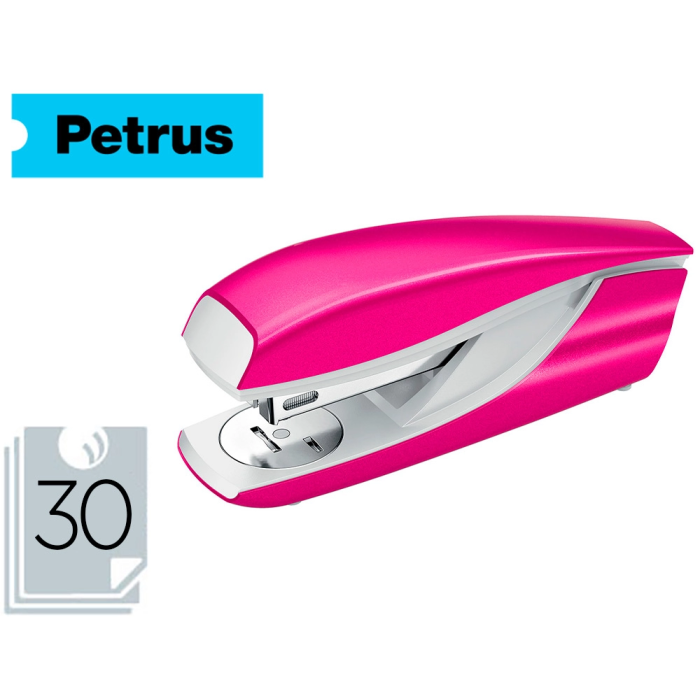 Grapadora Petrus 635 Wow Fucsia Metalizado Grapadora Petrus 635 Wow Fucsia Metalizado