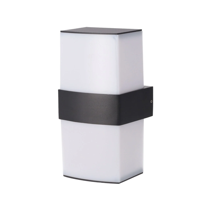 Aplique LED Ussuriysk 2x6W para Pared Exterior Aluminio Moderno 1200 Lúmenes 1