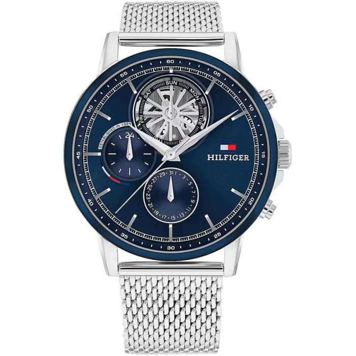 Reloj Hombre Tommy Hilfiger STEWART Plateado (Ø 44 mm)