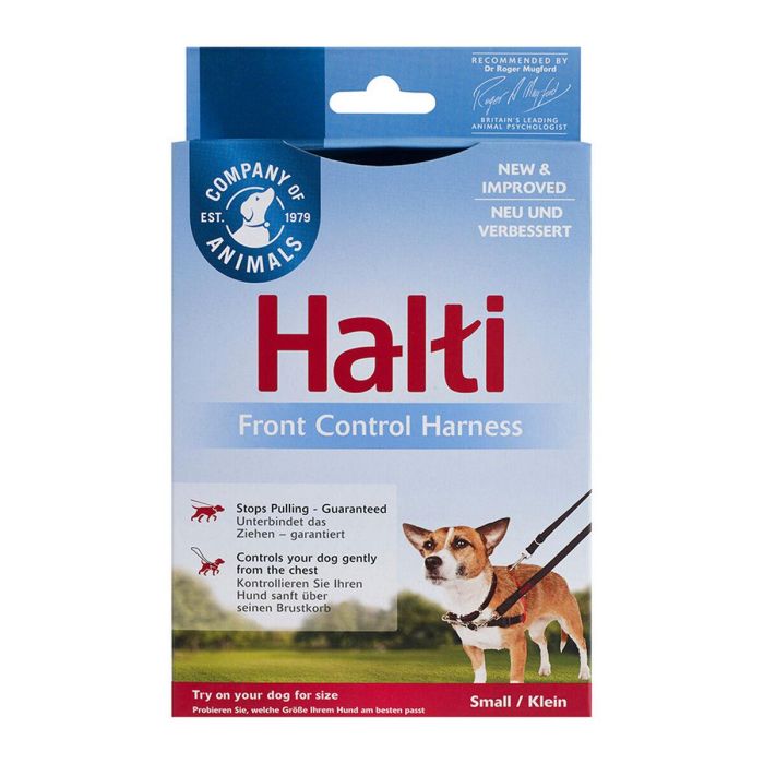 Arnés Halti Control Delantero Negro-Rojo S 1 Arnés Halti Control Delantero Negro-Rojo S 1