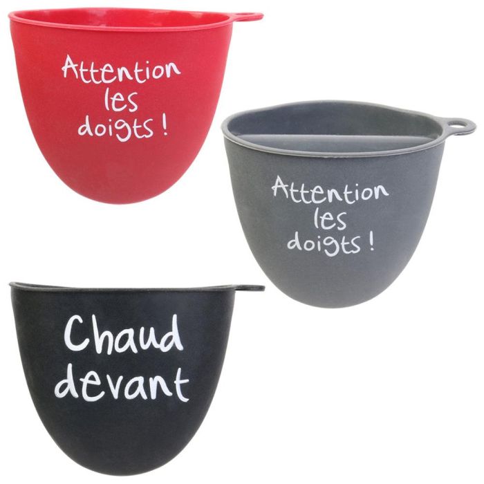 Cook Concept Manopla de Silicona Resistente a Altas Temperaturas Colores Surtidos 2