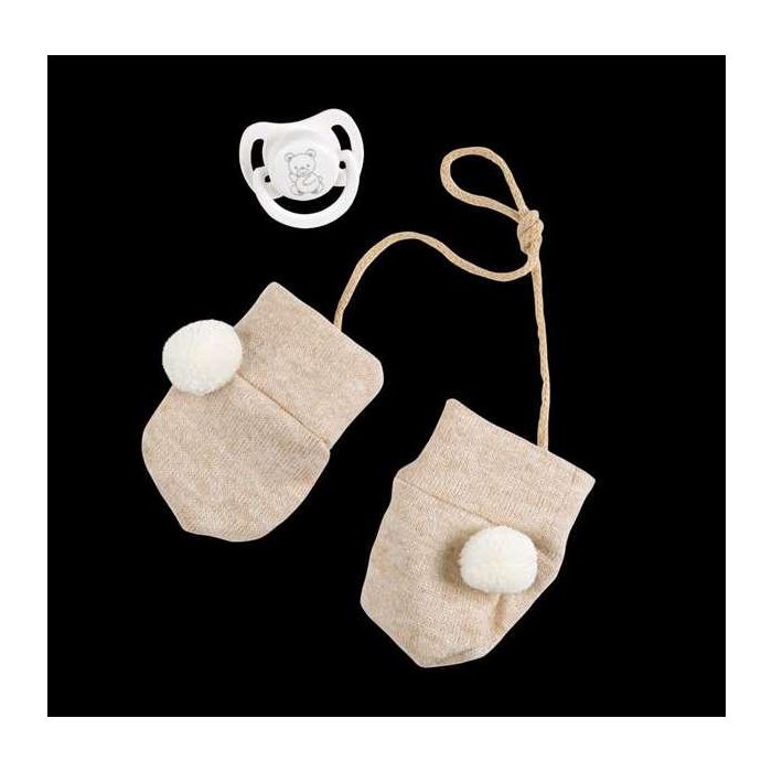 Muñecas Arias Muñeca Elegance Zoe con Manoplas (Muñeco de Peso) Cuerpo Blando 45 cm 4