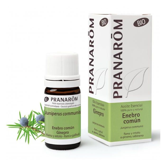 PRANAROM Aceite Esencial Bio Enebro Común Var. Alpina para Reuma y Dolor Articular 5ml