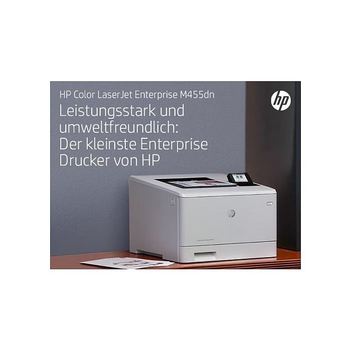 HP Color LaserJet Enterprise M455dn Impresora Láser Color Empresarial 27 ppm USB Ethernet Doble Cara Automática 5