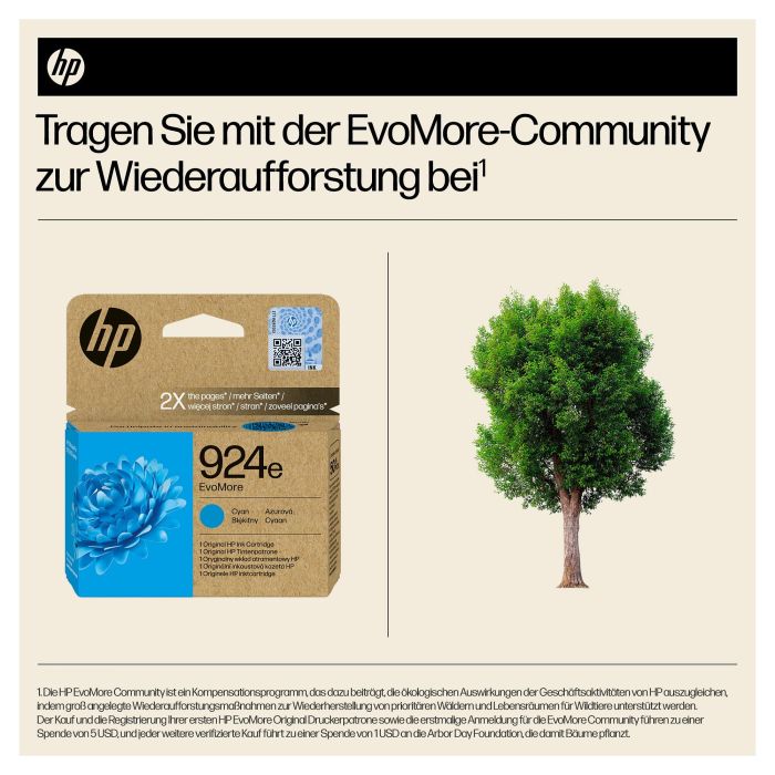 HP Cartucho de Tinta Original 924e Cian XL Alto Rendimiento 800 páginas 3