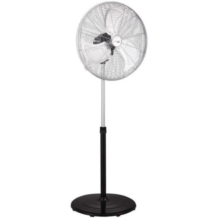 Thulos Ventilador de Pie Th-KB15 50 cm, 160W, 3 Velocidades, Función Oscilación, Altura Regulable