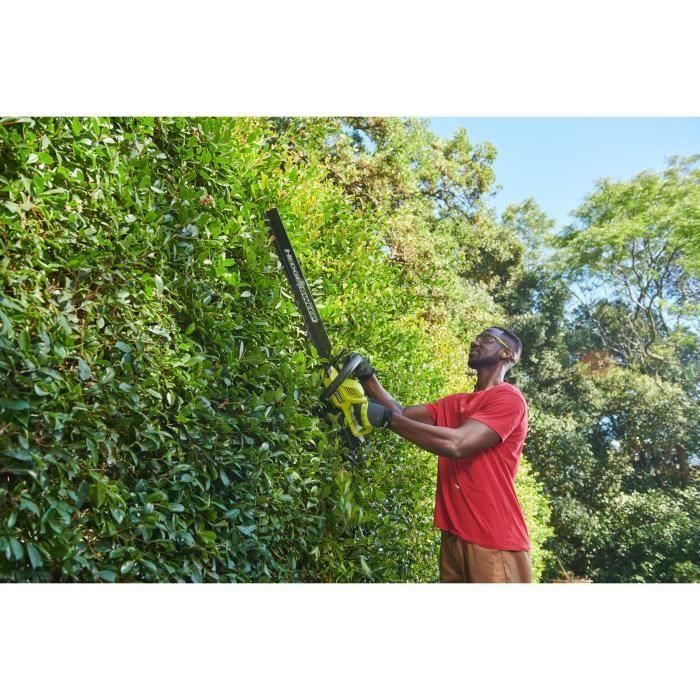 Ryobi AAAOA89484 Cortasetos 36V Cuchillas 60cm Separación 26mm Función Sierra con Batería Litio 2.0Ah y Cargador 1