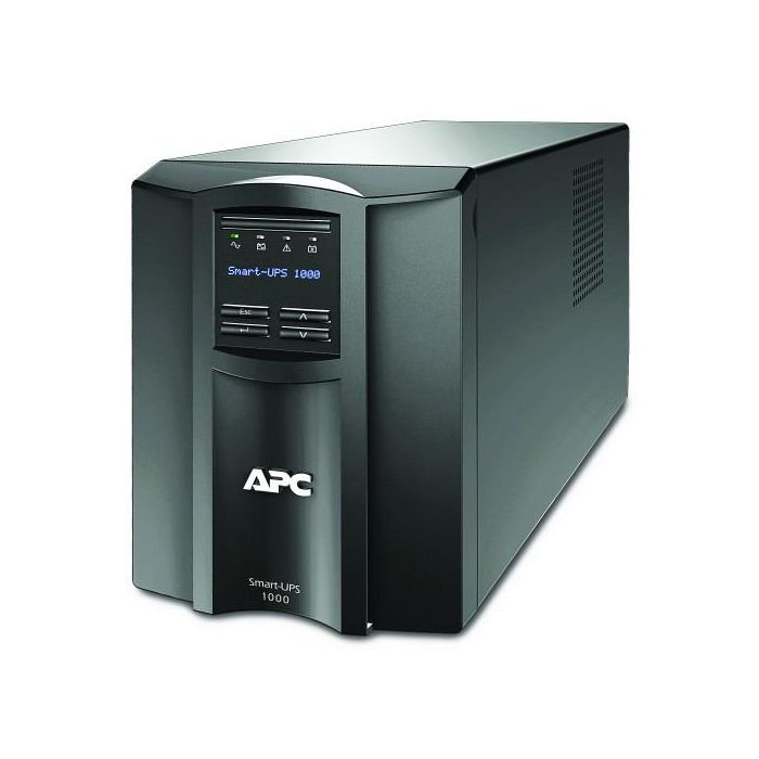 APC SMT1000iC Smart-UPS Tower 1000VA 700W Line Interactive con SmartConnect Port y SmartSlot