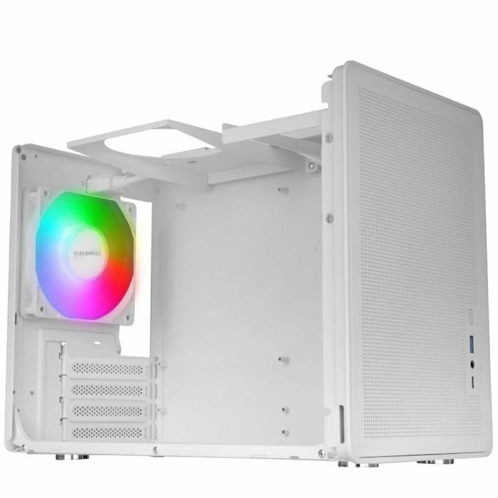 Caja Minitorre Micro ATX / ITX Mars Gaming MCXPSW Blanco 2 Caja Minitorre Micro ATX / ITX Mars Gaming MCXPSW Blanco 2