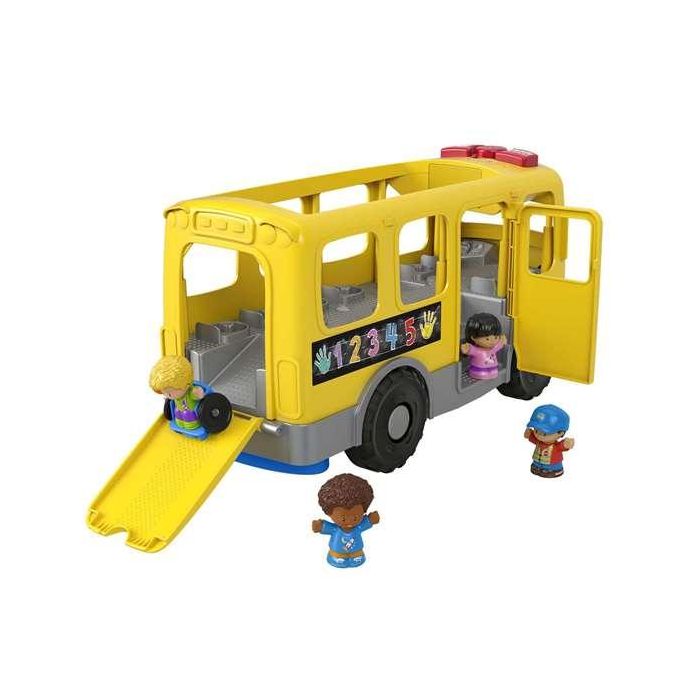 Autobus Escolar Grande Little People Gtl68 Mattel 4 Autobus Escolar Grande Little People Gtl68 Mattel 4