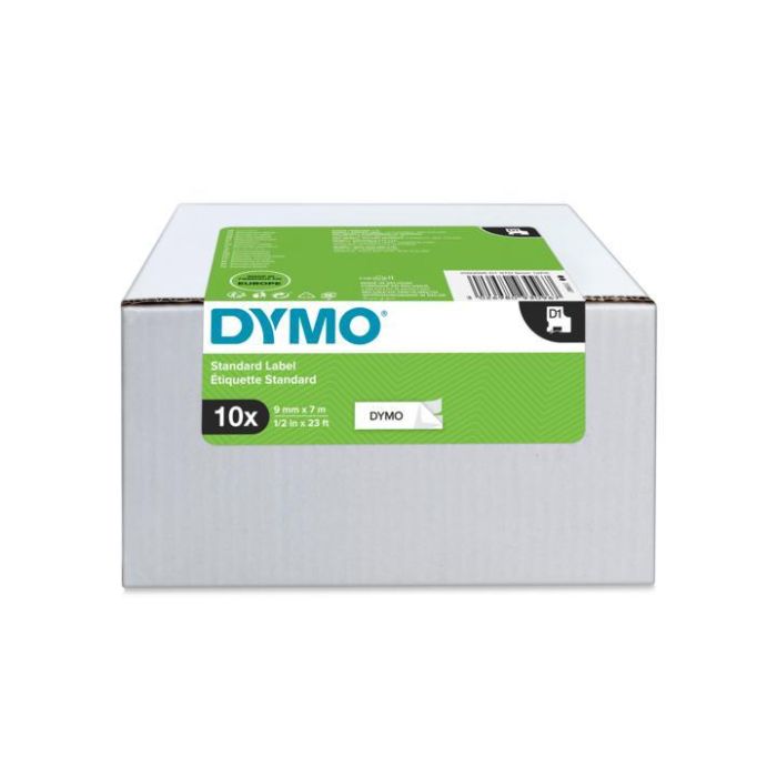 DYMO Cinta LM D1 Multipack 9mmx7m - VALUE PACK (10 Cintas) DYMO Cinta LM D1 Multipack 9mmx7m - VALUE PACK (10 Cintas)