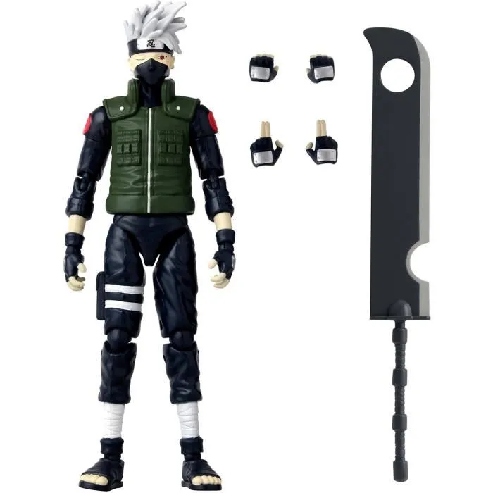 Bandai Anime Heroes Figura Naruto Shippuden Kakashi Hatake (Cuarta Gran Guerra Ninja) - 17 cm 4 Bandai Anime Heroes Figura Naruto Shippuden Kakashi Hatake (Cuarta Gran Guerra Ninja) - 17 cm 4