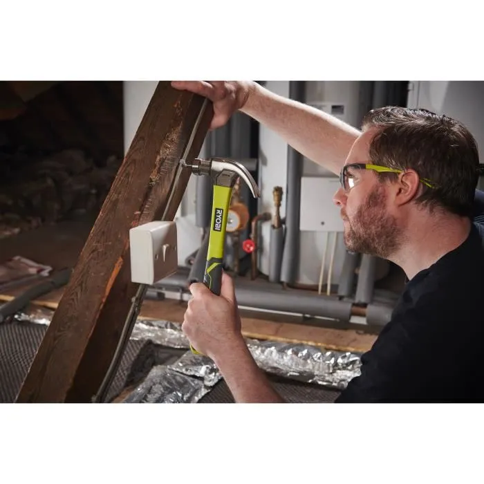 Ryobi RYO4892210222572 Martillo de Orejas Curva de Fibra de Vidrio 560g 5