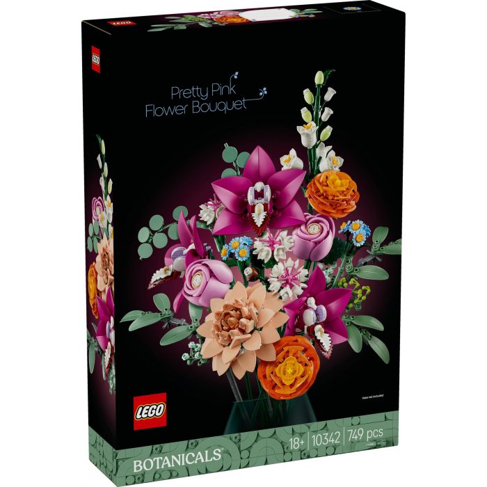 LEGO 10342 Botanicals Hermoso Ramo de Flores Rosadas 9 LEGO 10342 Botanicals Hermoso Ramo de Flores Rosadas 9