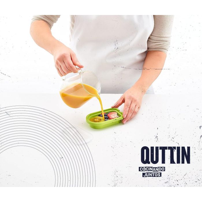 Quttin Molde Helado Individual Silicona 6,5 x 3 x 14 cm (36 Unidades) 9