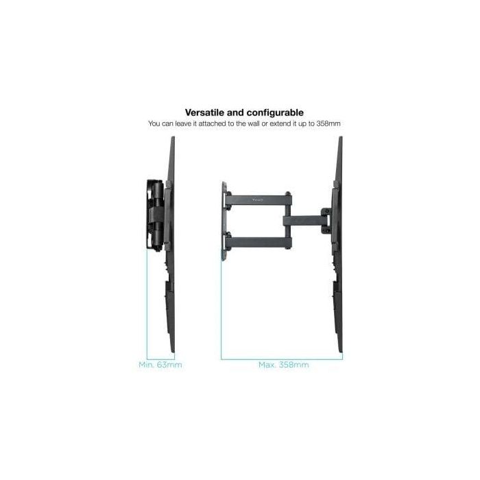 TOOQ SOPORTE PARED PANTALLAS 32-55" GIRA/INCLI NEGRO 3 TOOQ SOPORTE PARED PANTALLAS 32-55" GIRA/INCLI NEGRO 3