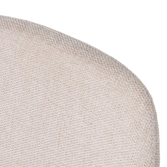 Silla Crema Tejido-Metal Salón 43 X 52 X 87 cm