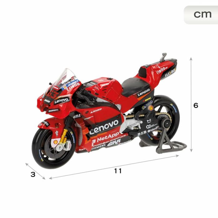 Motocicleta Maisto 11 x 6 x 3 cm 3 Motocicleta Maisto 11 x 6 x 3 cm 3