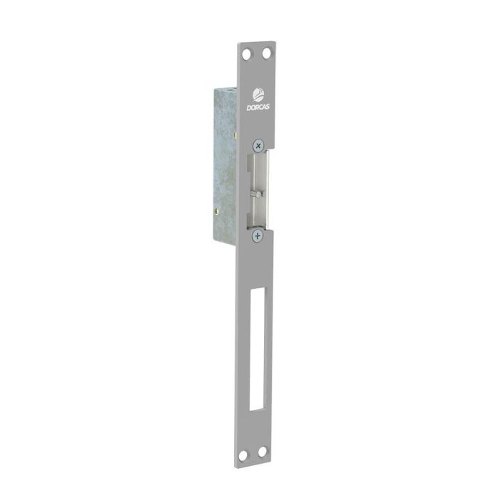 Dorcas Abrepuertas Monoblock 6-12V AC con Memoria y Armadura Corta 25mm Gris S-3117-DB121GB