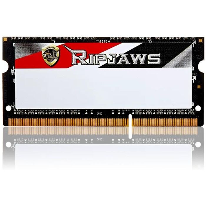 G.Skill 16GRSL Memoria RAM 16GB (2x8GB) DDR3L 1600MHz CL9 1.35V para Portátil Negro/Rojo 1 G.Skill 16GRSL Memoria RAM 16GB (2x8GB) DDR3L 1600MHz CL9 1.35V para Portátil Negro/Rojo 1