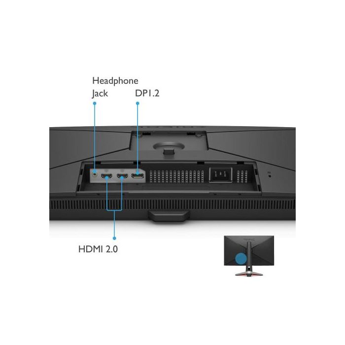 BenQ Monitor EX2710U 27" Full HD 144Hz HDR10 FreeSync Premium 9H.LKTLA.TBE 1