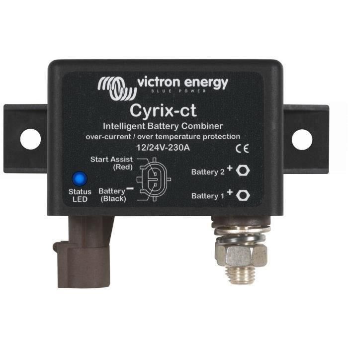 Acoplador combinador de batería VICTRON Cyrix 12 / 24V 230A Acoplador combinador de batería VICTRON Cyrix 12 / 24V 230A