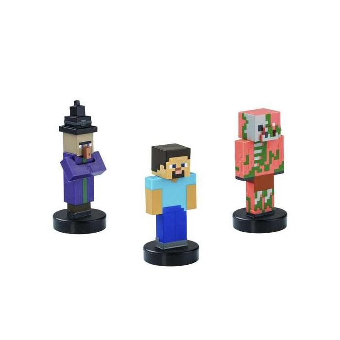 Figura minecraft pack de 3 figuras. - modelos surtidos 4 Figura minecraft pack de 3 figuras. - modelos surtidos 4