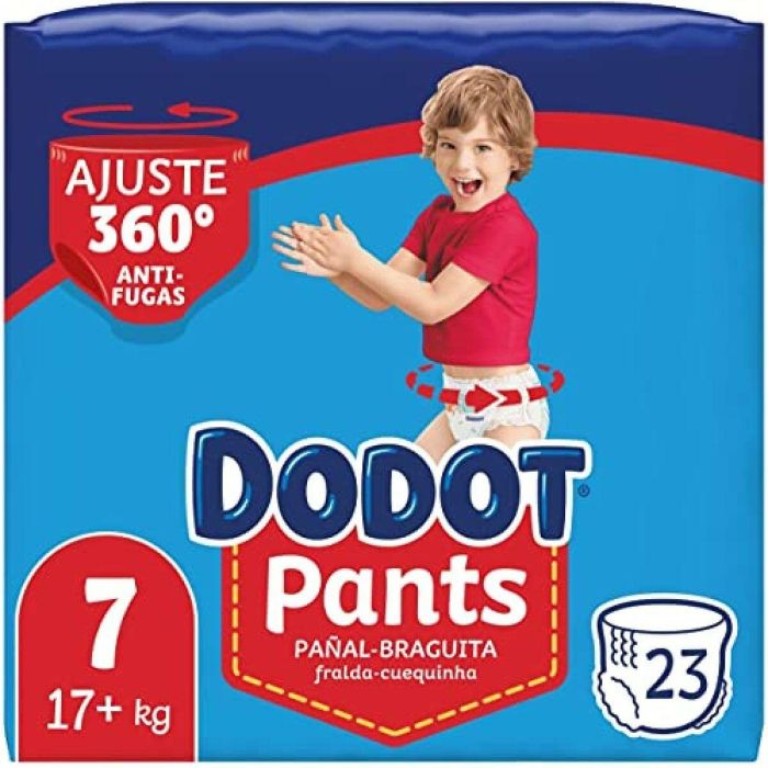 Dodot Pañal-braguita Talla 7 +17 kg 23 Unidades 3 Dodot Pañal-braguita Talla 7 +17 kg 23 Unidades 3