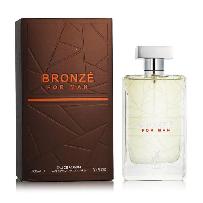 Maison Alhambra Bronze for man eau de parfum 100 ml vaporizador