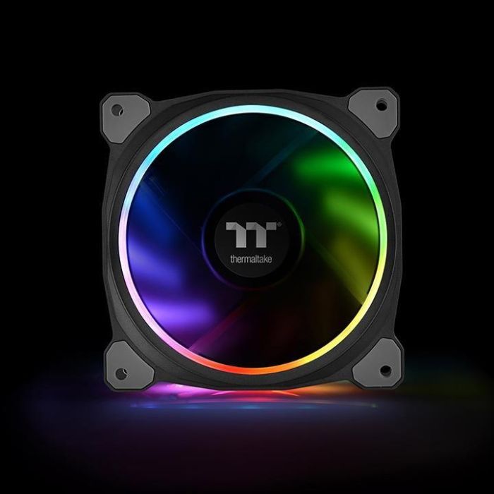 120mm Thermaltake Riing Plus 12 RGB Kit 3x Fan +3x Lumi 8 120mm Thermaltake Riing Plus 12 RGB Kit 3x Fan +3x Lumi 8