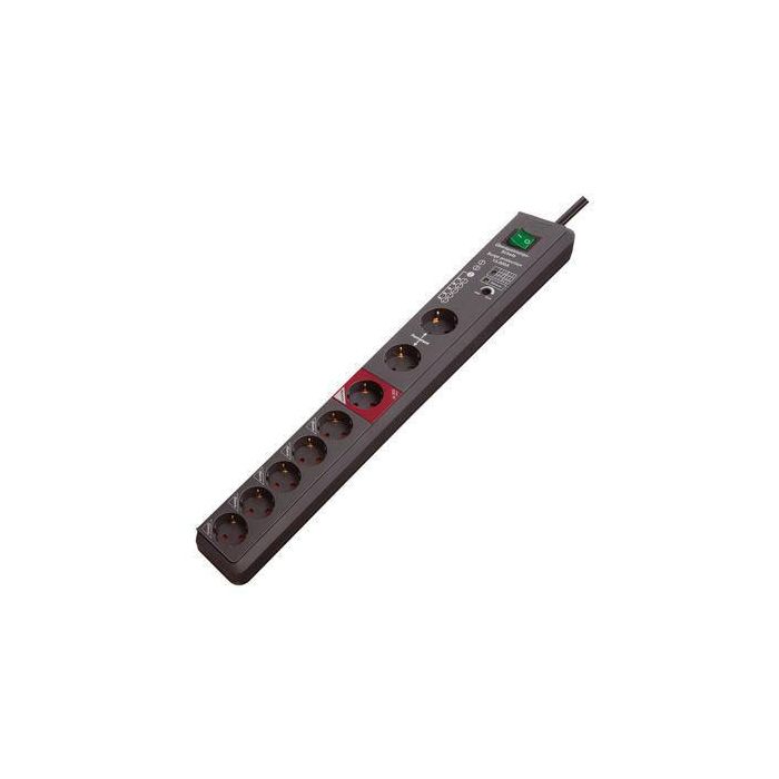 Brennenstuhl Power extension 3 m 8 AC outlet(s) Anthracite 19500A